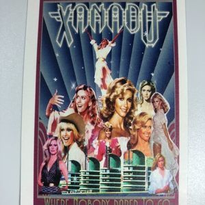 Xanadu Olivia Newton-John Party Stickers 3" X 2" 50 Pieces Per Set